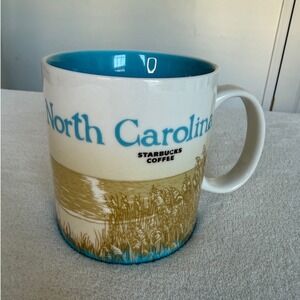 Starbucks 3010 North Carolina Collector's Series Coffee Mug 16oz Coastal Retired